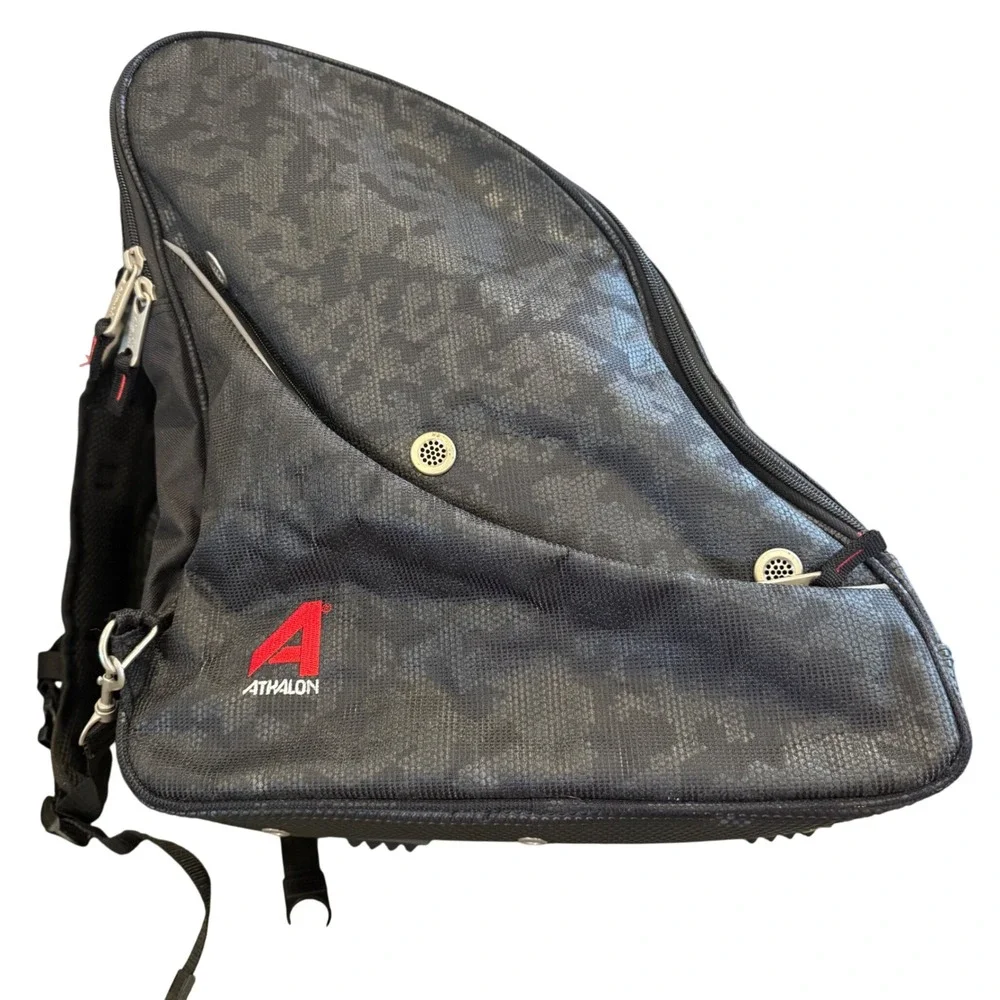 Athalon Everything Boot Bag Black Camo Ski Snowboard Backpack Waterproof Bottom